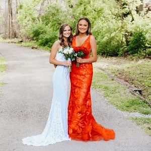 prom dress size 8!! worn once in great shape!!